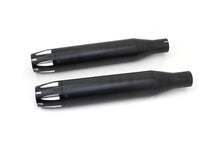 Load image into Gallery viewer, Black Highlighted Revolver Tip Muffler Set