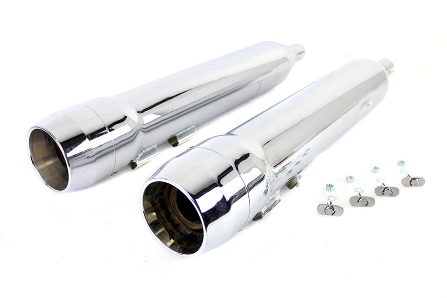 Grenade Muffler Set Chrome