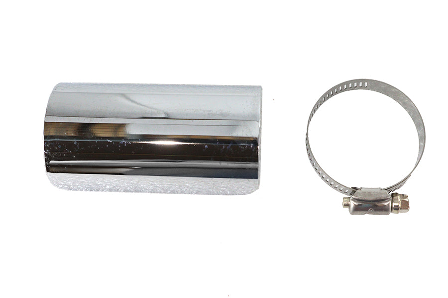 4 inch Exhaust Heat Shield Chrome