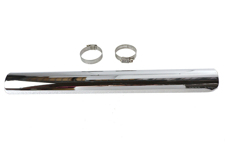 18 inch Exhaust Heat Shield Chrome