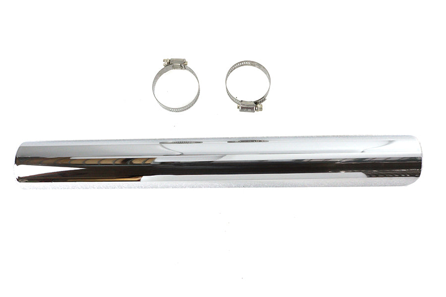 18 inch Exhaust Heat Shield Chrome