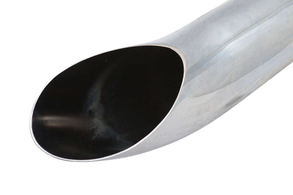 24 inch Collector Turn Out Exhaust Tip Chrome