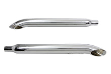 Load image into Gallery viewer, Glide Muffler Set Chrome
