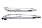 M8 Glide Turn Out Muffler Set Chrome
