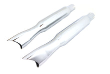 Load image into Gallery viewer, Mini Fishtail Muffler Set Chrome
