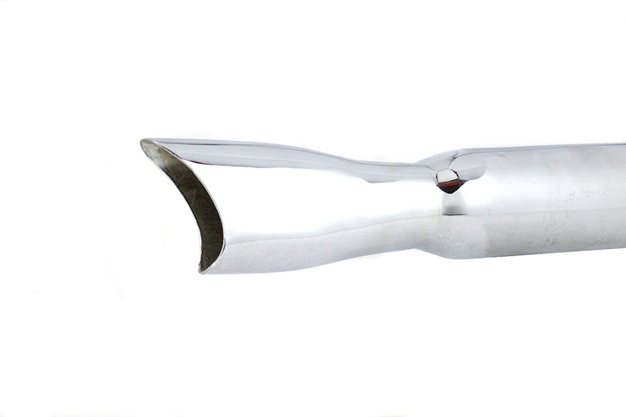 Mini Fishtail Muffler Set Chrome