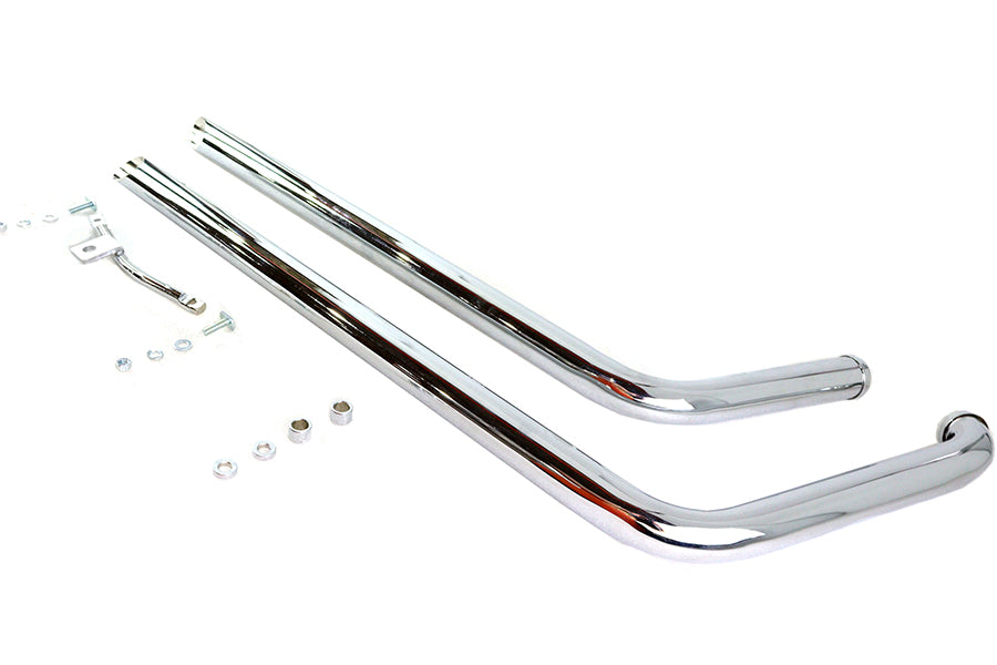 40 inch Shotgun Exhaust Drag Pipe Set