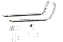 Load image into Gallery viewer, 40 inch Shotgun Exhaust Drag Pipe Set Slash Cut Style