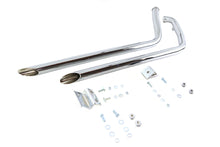 Load image into Gallery viewer, 40 inch Shotgun Exhaust Drag Pipe Set Slash Cut Style