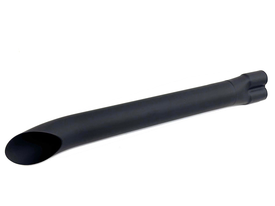 24 inch Collector Turn Out Exhaust Tip Black