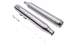 Load image into Gallery viewer, Wyatt Gatling Muffler Set Chrome with Chrome Rocket Booster