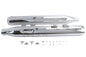 Wyatt Gatling Muffler Set Chrome with Chrome Rocket Booster