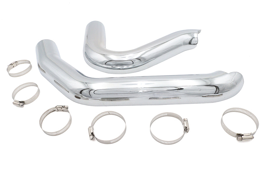 Big Growl Heat Shield Set Chrome