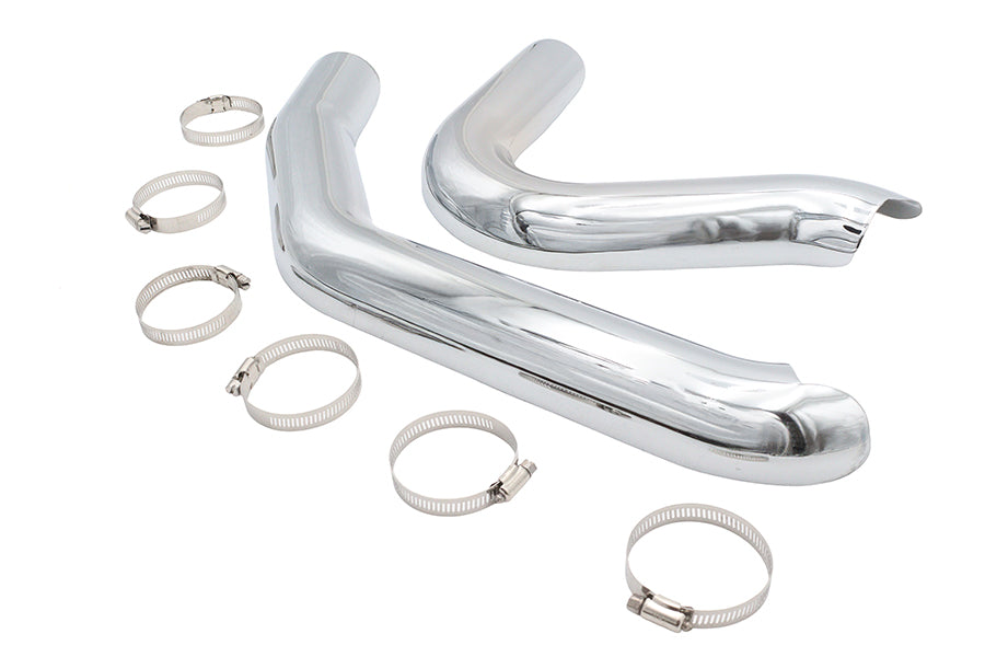 Big Growl Heat Shield Set Chrome