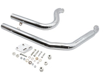 Load image into Gallery viewer, Big Growl Exhaust Long Rifle Drag Pipe Set Chrome