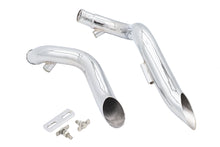 Load image into Gallery viewer, Big Growl Exhaust Drag Pipe Short Shots Chrome