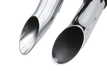 Load image into Gallery viewer, Big Growl Exhaust Drag Pipe Short Shots Chrome