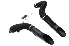 Load image into Gallery viewer, Big Growl Exhaust Drag Pipe Short Shots Black