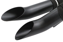 Load image into Gallery viewer, Big Growl Exhaust Drag Pipe Short Shots Black