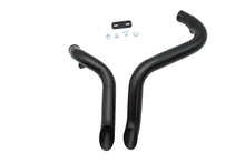 Load image into Gallery viewer, Big Growl Exhaust Drag Pipe Short Shots Black