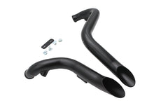 Load image into Gallery viewer, Big Growl Exhaust Drag Pipe Short Shots Black