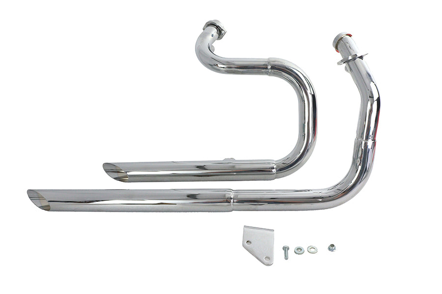 Factory Sample Exhaust Drag Pipe Set Slash Cut
