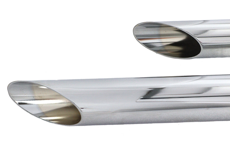 Factory Sample Exhaust Drag Pipe Set Slash Cut