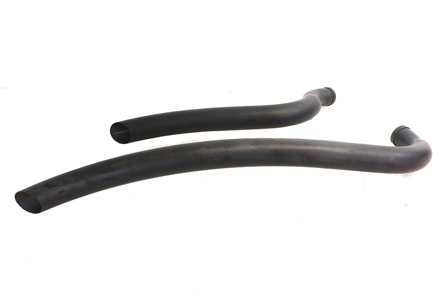 Factory Sample Curved Radius 2 inch Drag Pipe Set Black