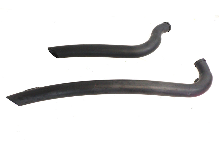 Factory Sample Curved Radius 2 inch Drag Pipe Set Black