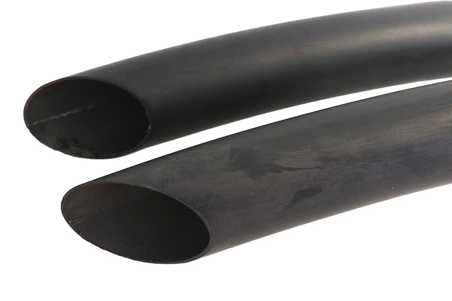 Factory Sample Curved Radius 2 inch Drag Pipe Set Black