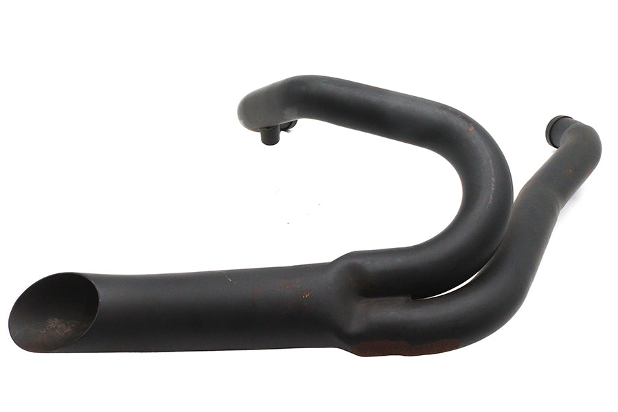 Factory Sample Black Wyatt Gatling 2 into 1 Exhaust Pipe