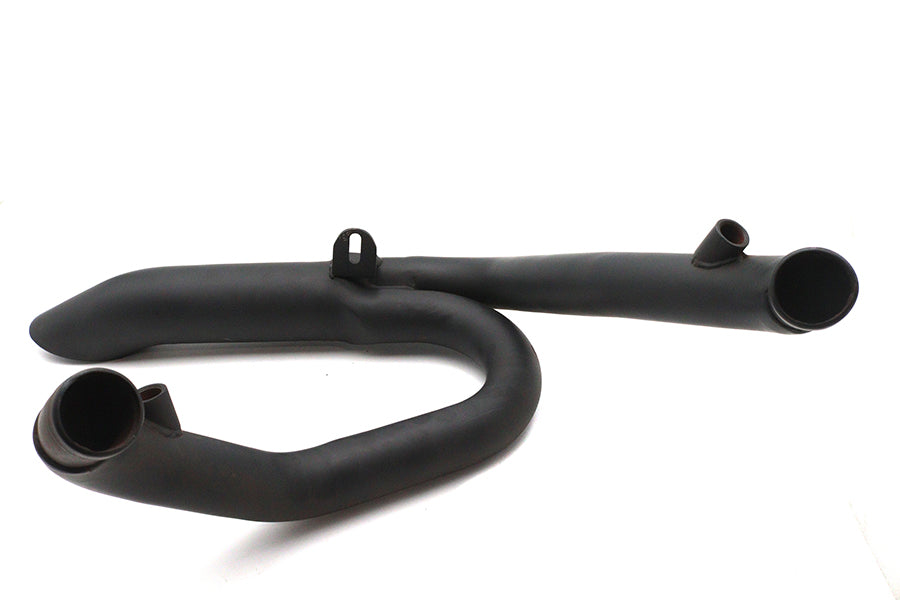 Factory Sample Black Wyatt Gatling 2 into 1 Exhaust Pipe