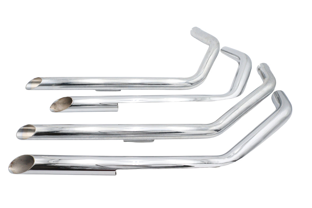 Factory Sample MCM Illusion Drag Pipe Set Chrome