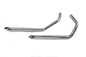 Wyatt Gatling Exhaust Drag Pipe Set Slash Cut Ends