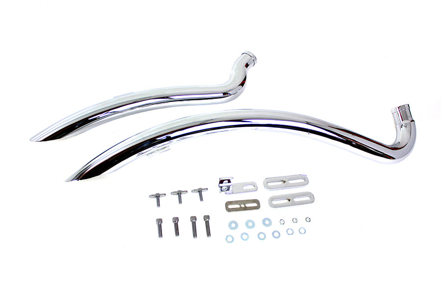 Curved Radius Exhaust Header Set