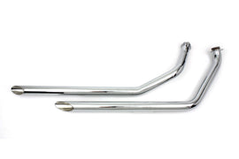 Factory Sample MCM Exhaust Drag Pipe Set Slash Cut