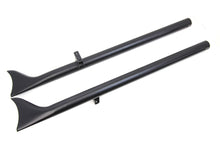 Load image into Gallery viewer, Indian Straight Fishtail Set Black