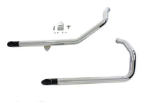 Load image into Gallery viewer, Wyatt Gatling Exhaust Drag Pipe Set With Black Slash Tips