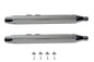 Muffler Set With Chrome Long Tapered End Tips