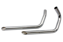 Load image into Gallery viewer, Exhaust Drag Pipe Set Slash Cut Ends