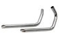 Exhaust Drag Pipe Set Slash Cut Ends