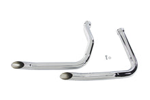 Load image into Gallery viewer, Exhaust Goose Drag Pipe Set with Slash Cut Ends