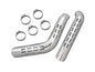 Exhaust Heat Shield Set Perforated Style Chrome
