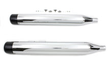 Load image into Gallery viewer, Muffler Set with Black Hollow Point End Tips