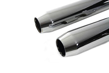Load image into Gallery viewer, Muffler Set With Chrome Short Tapered End Tips
