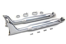 Load image into Gallery viewer, Chrome Fishtail Muffler Kit 30 inch