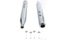 4 inch Muffler Set with Chrome Hollow Point End Tips