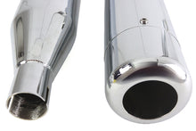 Load image into Gallery viewer, 4 inch Muffler Set with Chrome Hollow Point End Tips