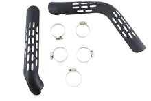 Load image into Gallery viewer, Exhaust Heat Shield Set Perforated Style Black