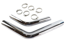 Load image into Gallery viewer, Drag Exhaust Pipe Heat Shield Set Chrome